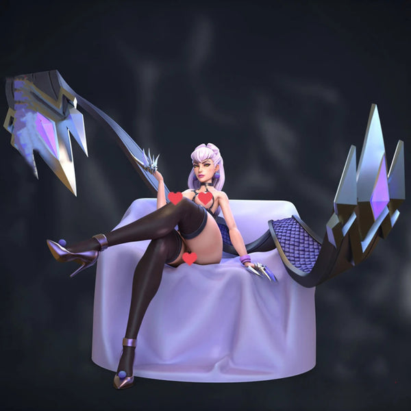 League of Legends Evelynn KDA NSFW Figures STL Ready to Print