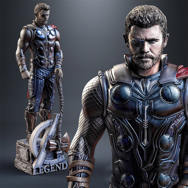 Legend Thor Statue 3D Model Ready to Print