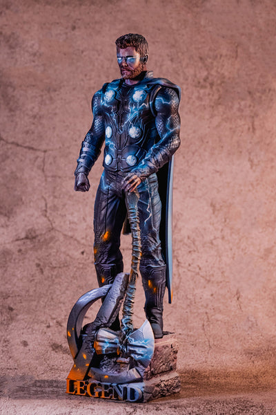Legend Thor Statue 3D Model Ready to Print