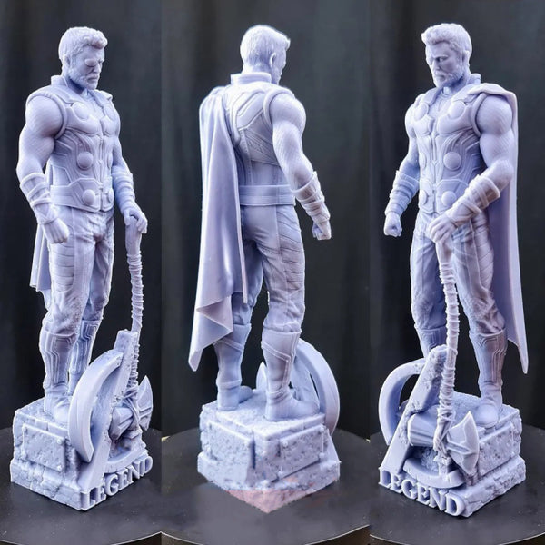 Legend Thor Statue 3D Model Ready to Print