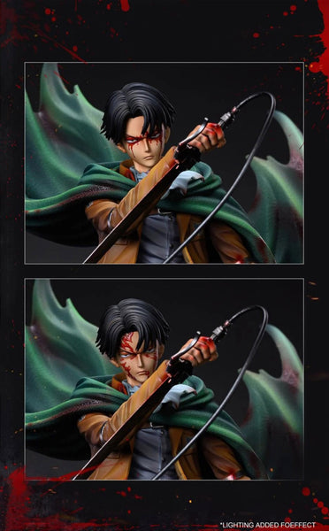 Levi Ackerman vs Zeke Yeager 3D Model Ready to Print