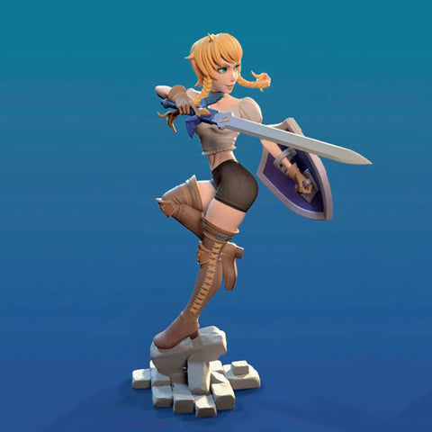 Linkle Hyrule Warriors NSFW 3D Model Ready to Print