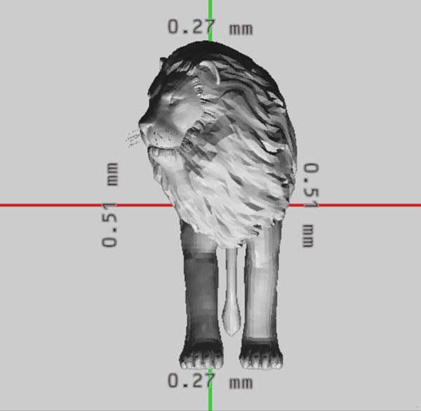 Lion 3D Model Ready to Print