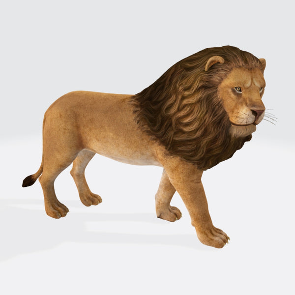 Lion 3D Model Ready to Print