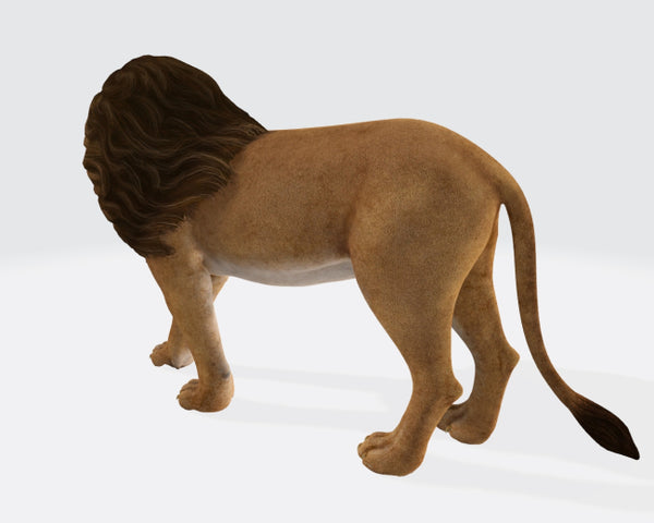 Lion 3D Model Ready to Print