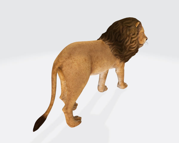 Lion 3D Model Ready to Print