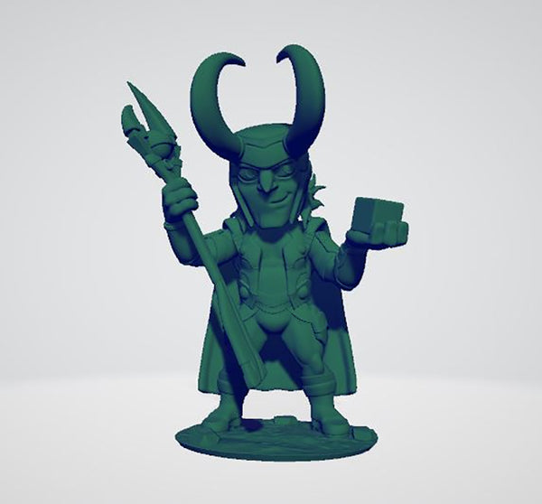 Loki Chibi 3D Model Ready to Print