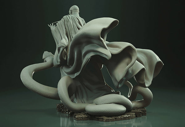 Lord Voldemort and Nagini 3D Model Ready to Print