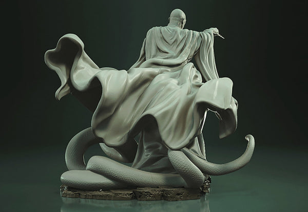 Lord Voldemort and Nagini 3D Model Ready to Print