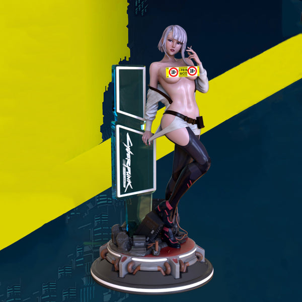 Lucy CyberPunk Edge Runners NSFW Figure STL Ready to Print