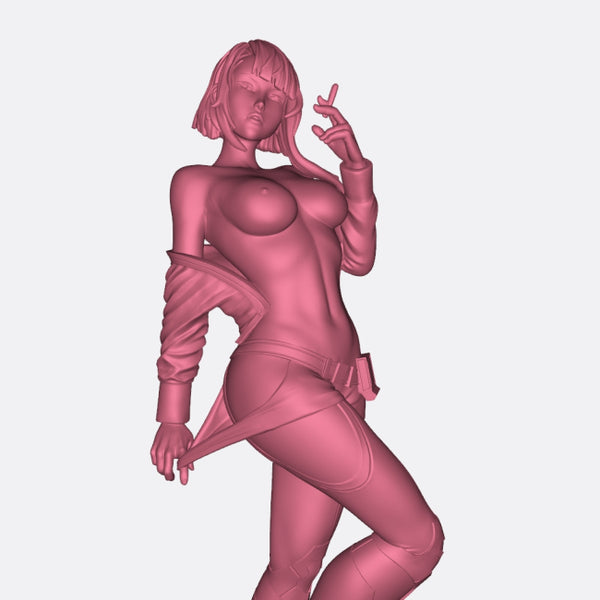 Lucy CyberPunk Edge Runners NSFW Figure STL Ready to Print