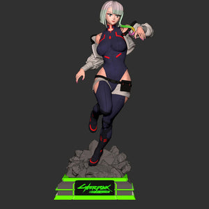 Lucy Cyberpunk Edgerunner 3D Model Ready to Print