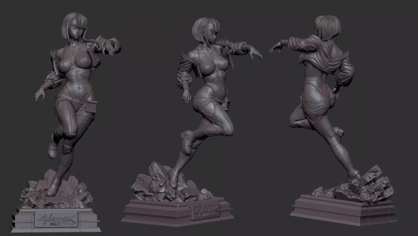 Lucy Cyberpunk Edgerunner 3D Model Ready to Print