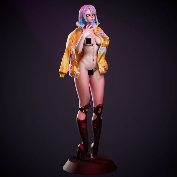 Lucy Cyberpunk NSFW 3D Model Ready to Print