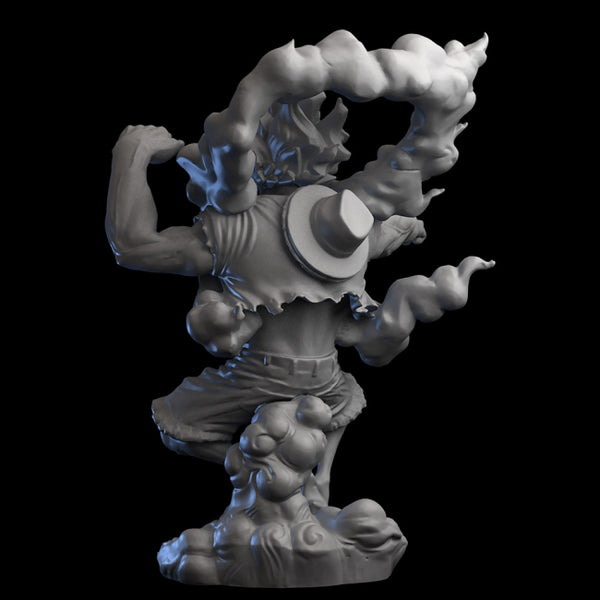 Luffy Gear 4 Snakeman 3D Model Ready to Print