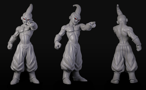Majin Buu from Dragon Ball Z 3D Model Ready to Print