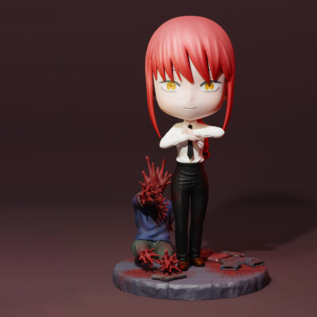 Makima Chibi 3D Model Ready to Print