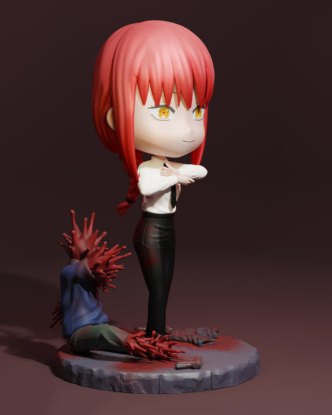 Makima Chibi 3D Model Ready to Print