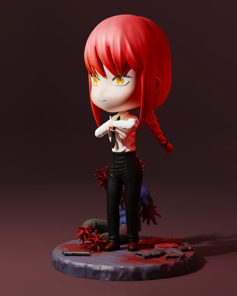 Makima Chibi 3D Model Ready to Print