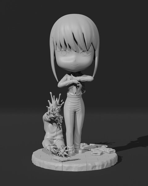 Makima Chibi 3D Model Ready to Print