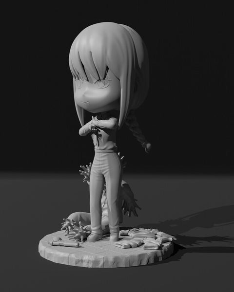 Makima Chibi 3D Model Ready to Print