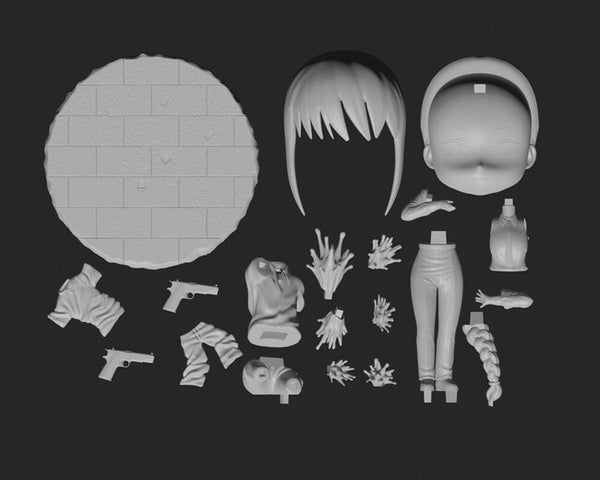 Makima Chibi 3D Model Ready to Print