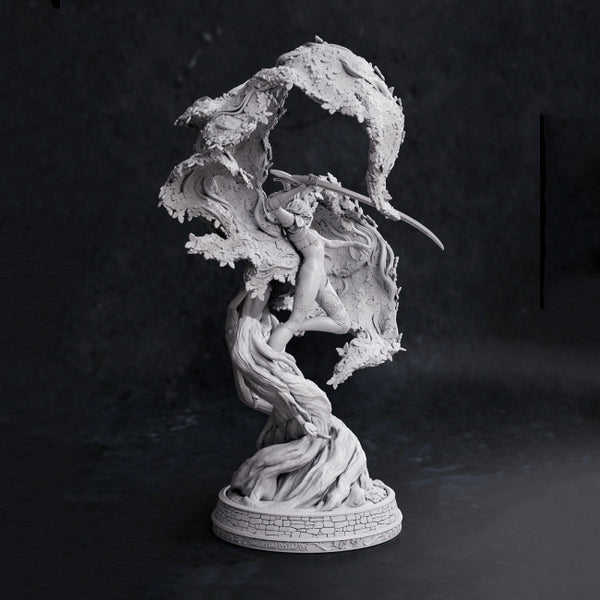 Malenia Goddess of Rot- Elden Ring 3D Figures Ready to Print