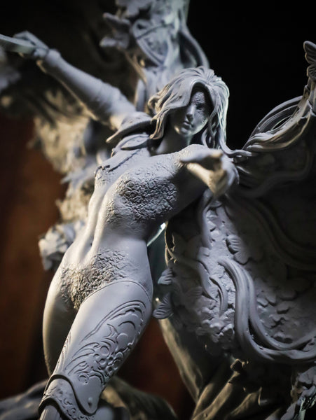 Malenia Goddess of Rot- Elden Ring 3D Figures Ready to Print