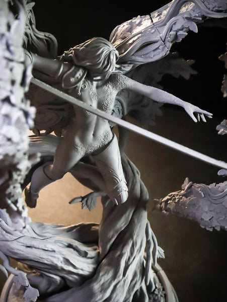 Malenia Goddess of Rot- Elden Ring 3D Figures Ready to Print