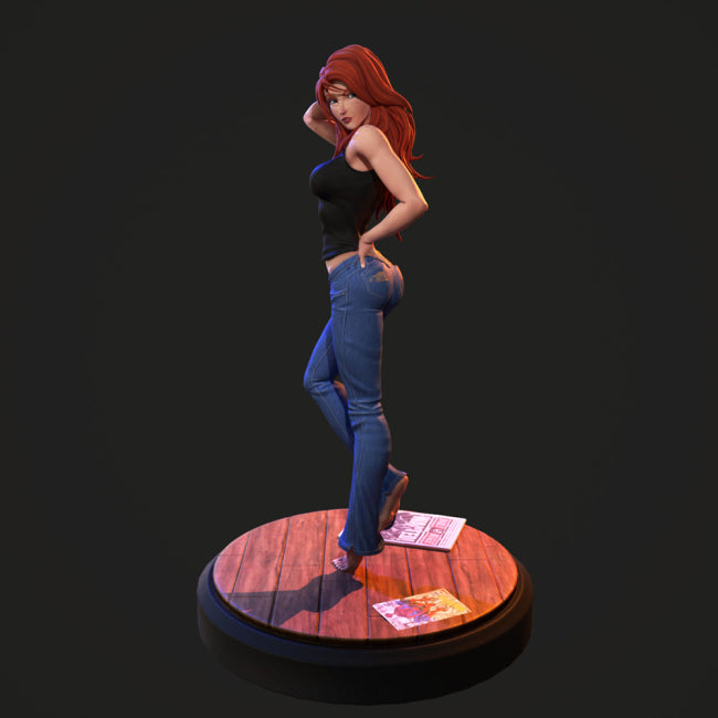 Mary Jane Watson 3D Model Ready to Print