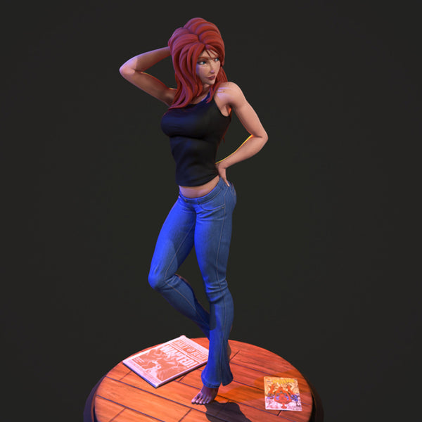 Mary Jane Watson 3D Model Ready to Print