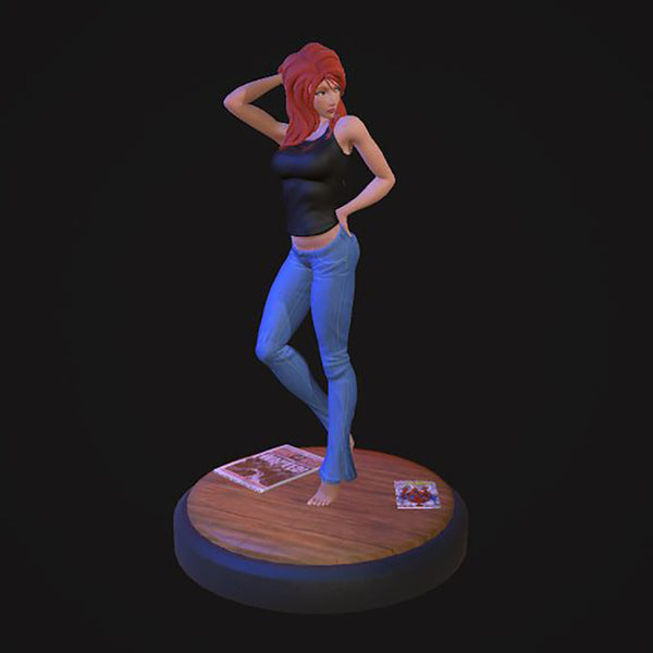 Mary Jane Watson 3D Model Ready to Print