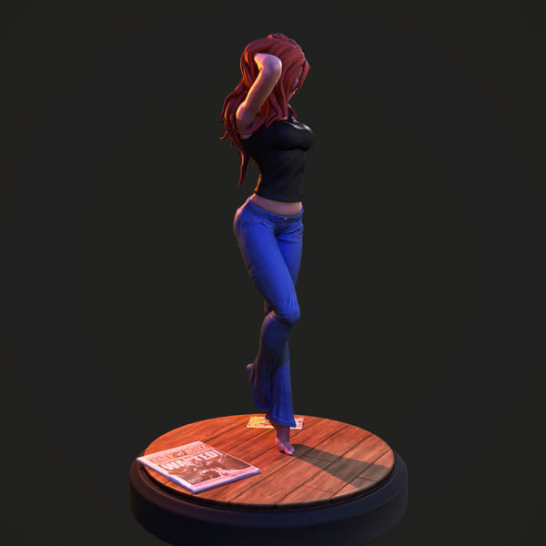 Mary Jane Watson 3D Model Ready to Print