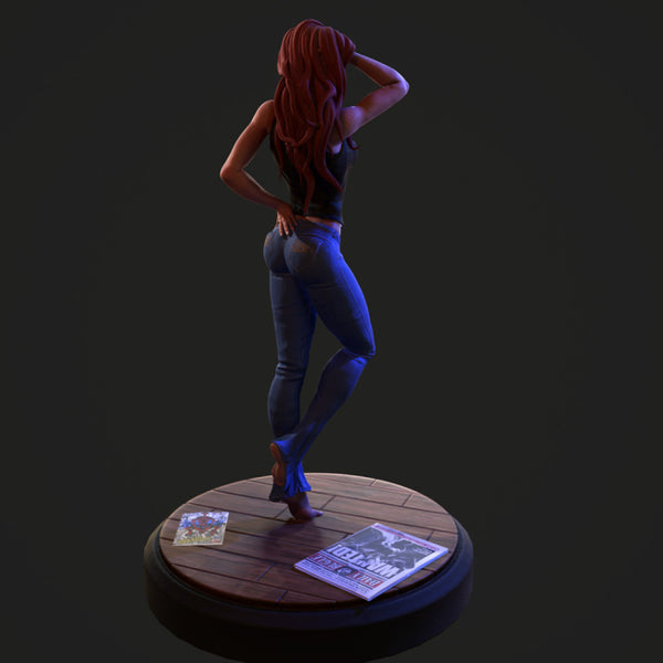 Mary Jane Watson 3D Model Ready to Print