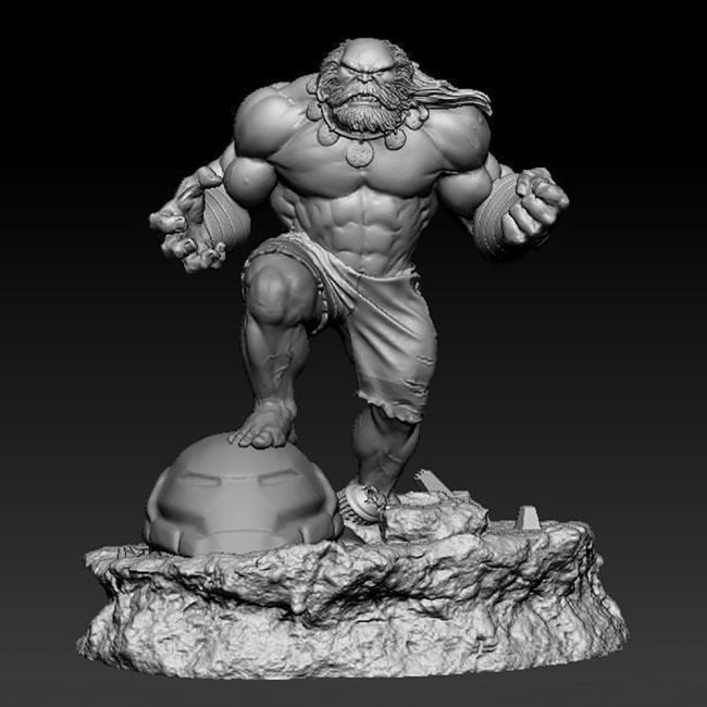 Master Hulk 3D Model Ready to Print STL