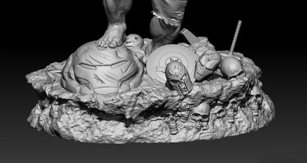 Master Hulk 3D Model Ready to Print STL