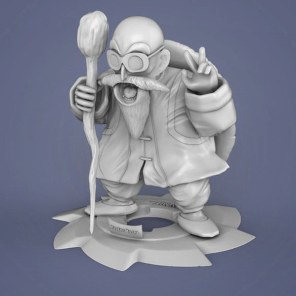 Master Roshi 3D Model Ready to Print