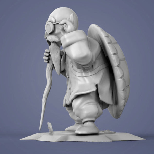 Master Roshi 3D Model Ready to Print