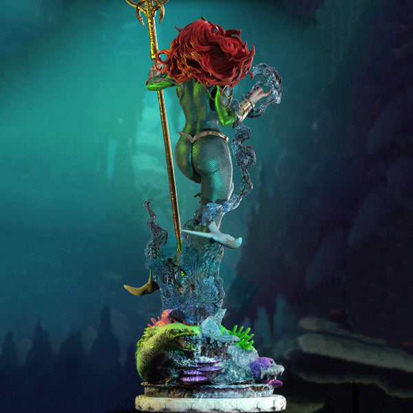 Mera Queen of Atlantis Statues 3D Model Ready to Print