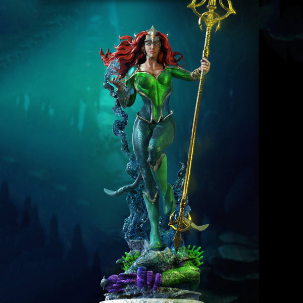 Mera Queen of Atlantis Statues 3D Model Ready to Print