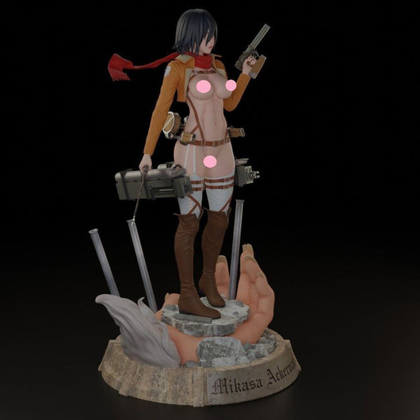 Mikasa Ackerman - Attack on Titan 3D Model Ready to Print