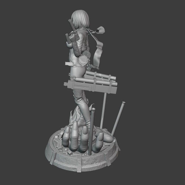 Mikasa Ackerman - Attack on Titan 3D Model Ready to Print