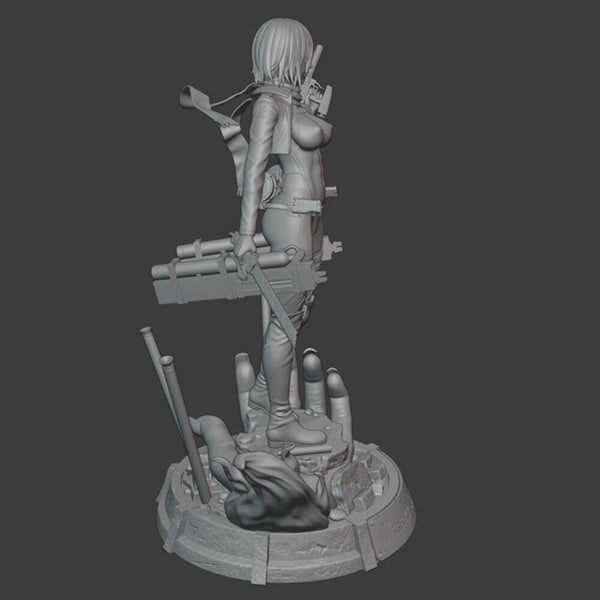 Mikasa Ackerman - Attack on Titan 3D Model Ready to Print