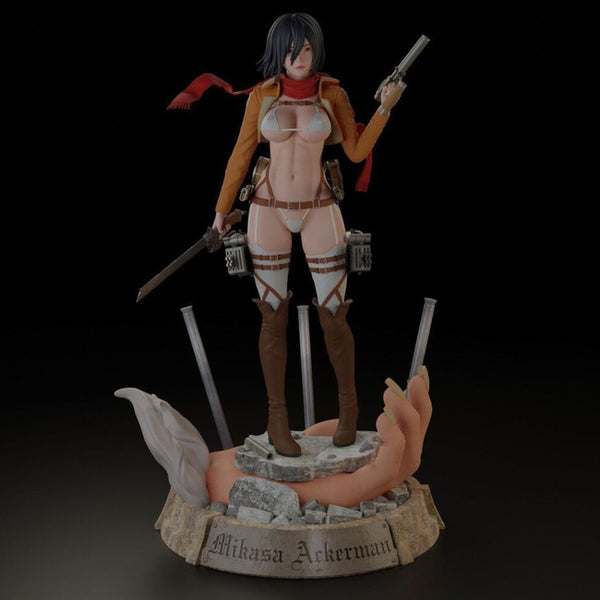 Mikasa Ackerman - Attack on Titan 3D Model Ready to Print