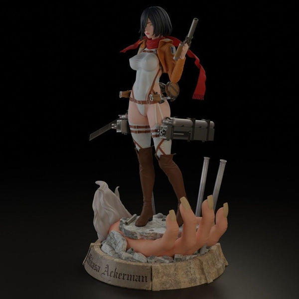 Mikasa Ackerman - Attack on Titan 3D Model Ready to Print