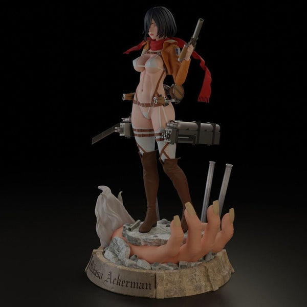 Mikasa Ackerman - Attack on Titan 3D Model Ready to Print
