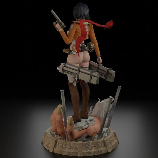 Mikasa Ackerman - Attack on Titan 3D Model Ready to Print