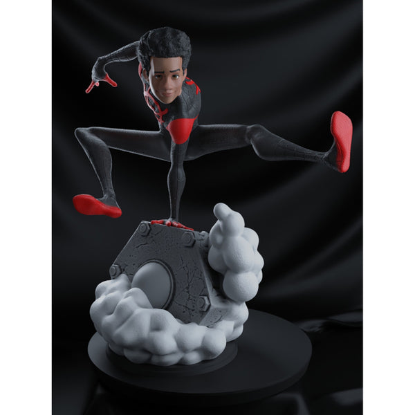 Miles Morales Spiderman 3D Model Ready to Print