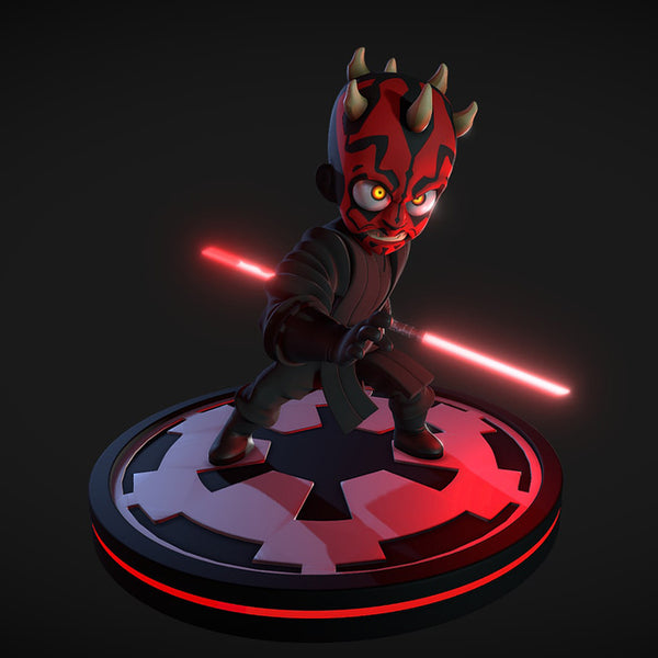 Mini Darth Maul - Star Wars 3D Model Ready to Print