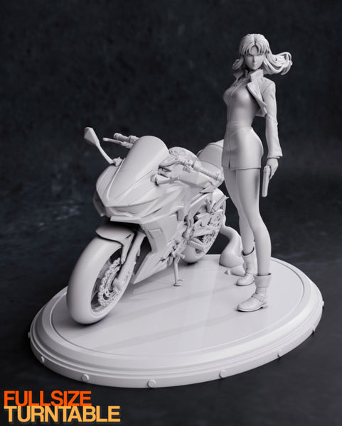 Misato - Neon Genesis Evangelion 3D Model Ready to Print